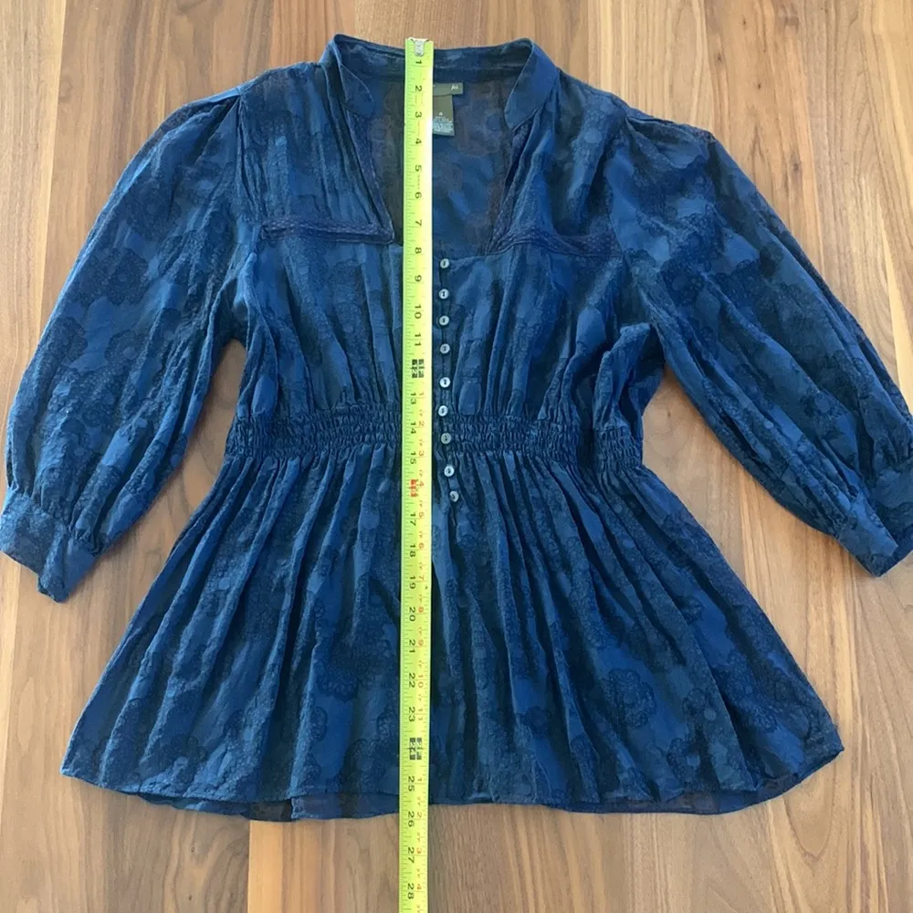 fei blue blouse - Image 8