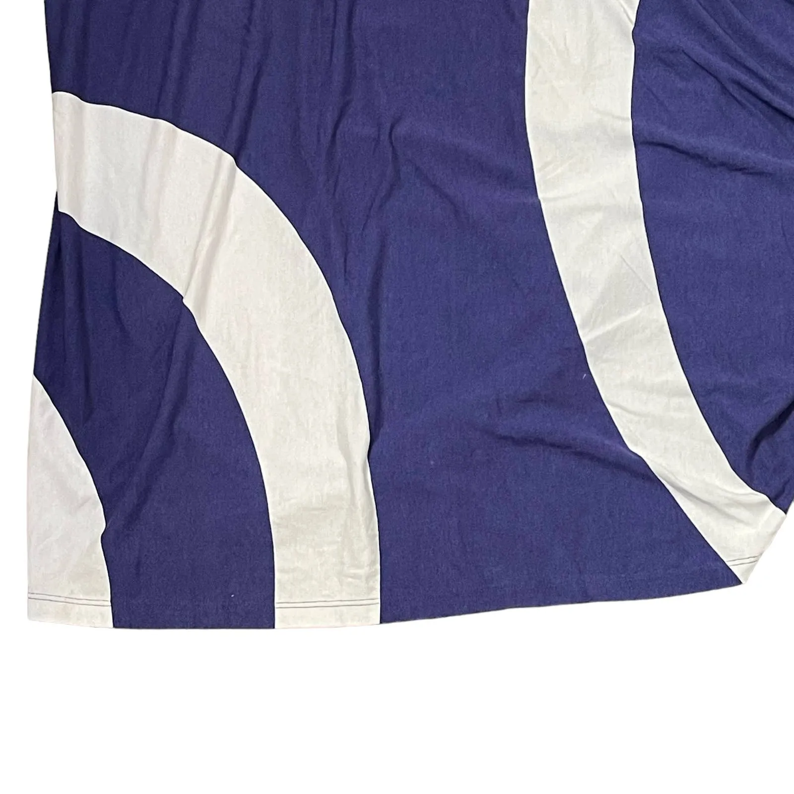 Tommy Bahama Skirt Size‎ Medium Blue White Striped Stretch Lined Womens 34X37.5 - Image 4