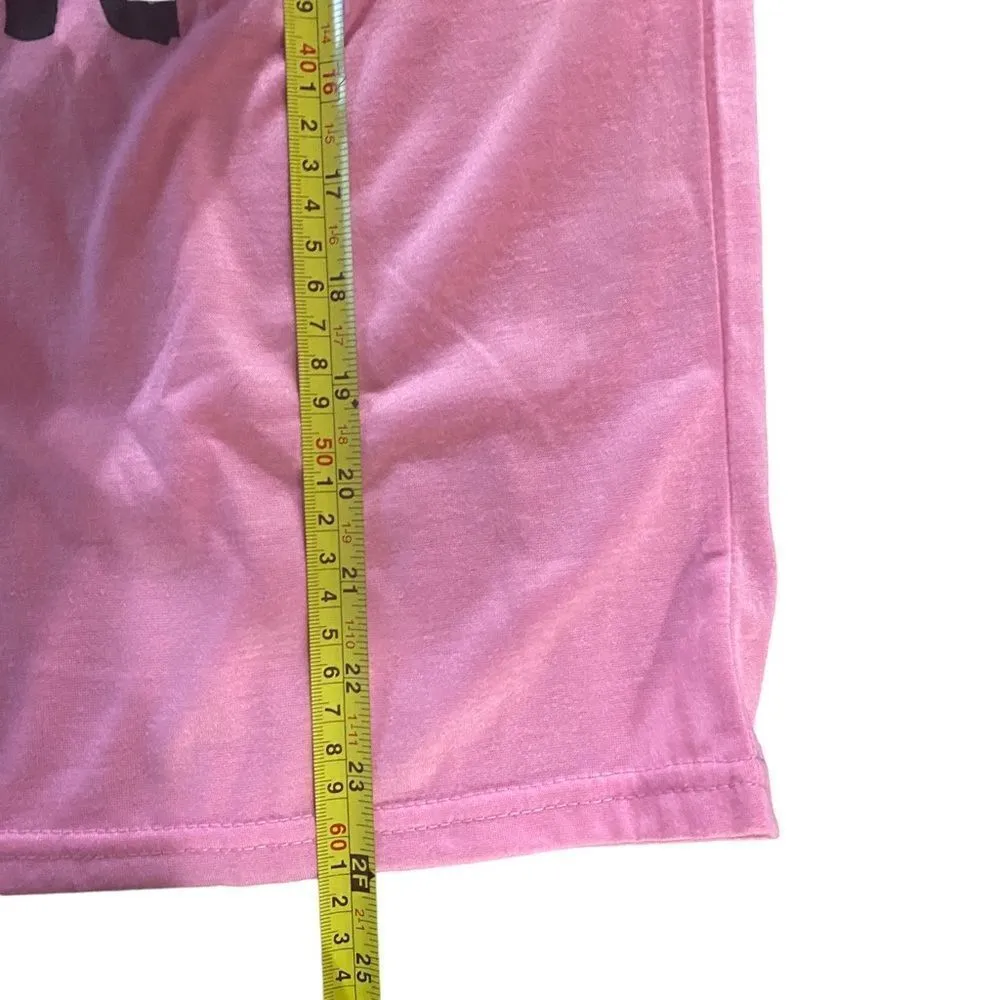 Mayfair NEW Pajama Oh Donuts Long Sleeve Top Small Pink - Image 6