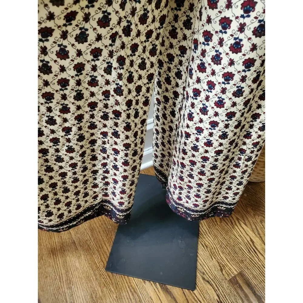 Boutique Very J Women's Multicolor Floral Rayon V-Neck Strappy Jumpsuits Size S - Image 4