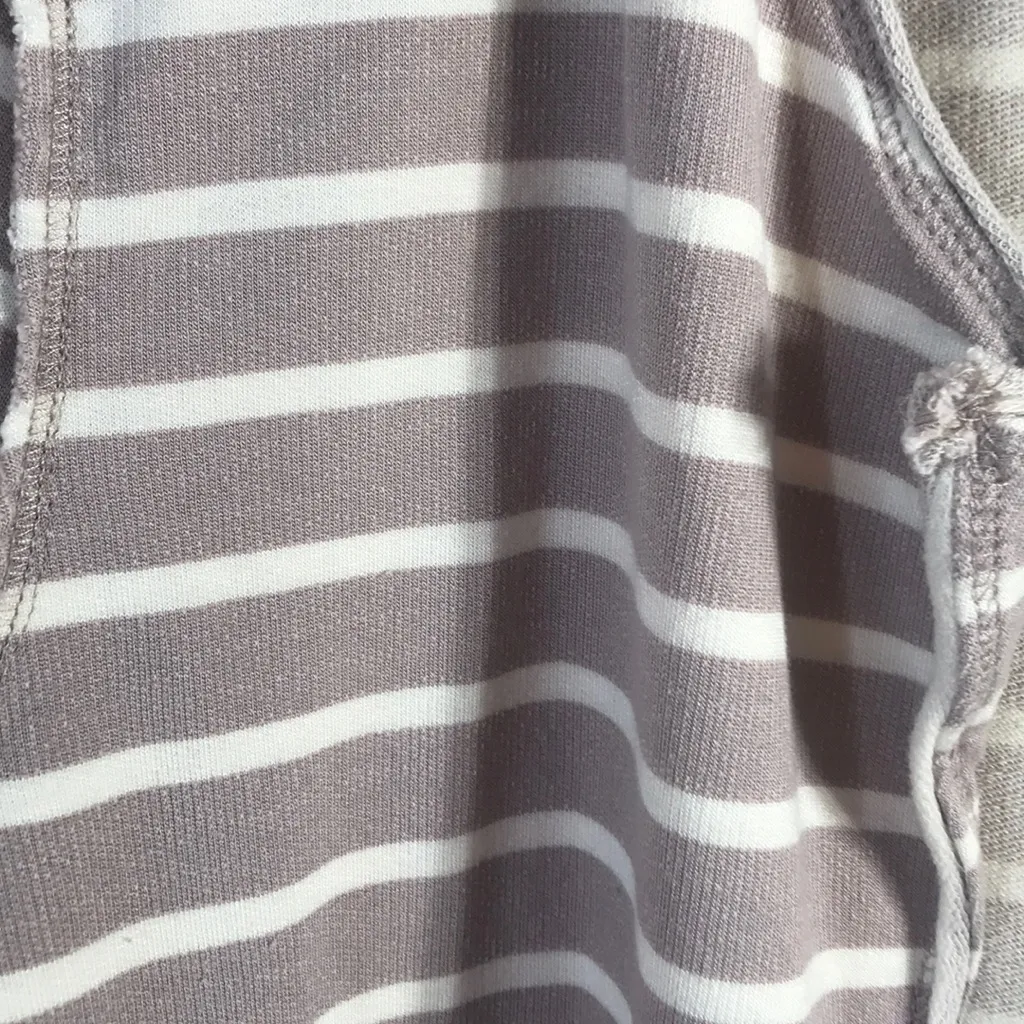Bordeaux Anthro reading room‎ striped cardigan - Image 6