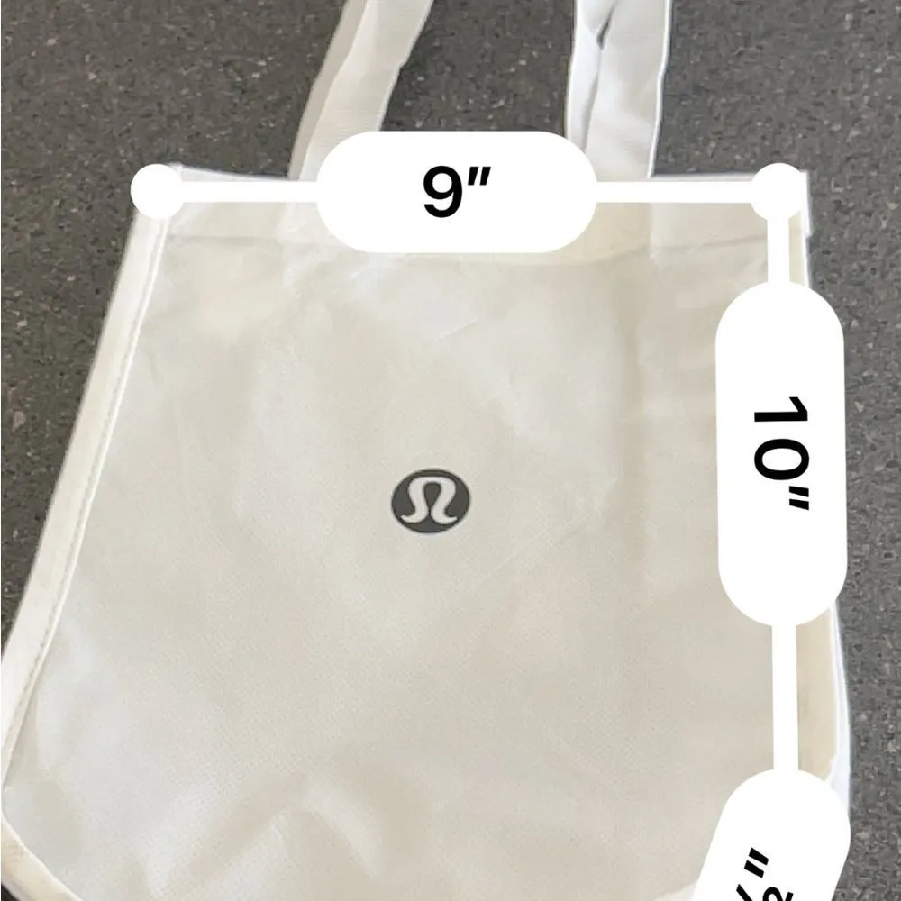 Lululemon Athletica White Tote Bag - Image 7