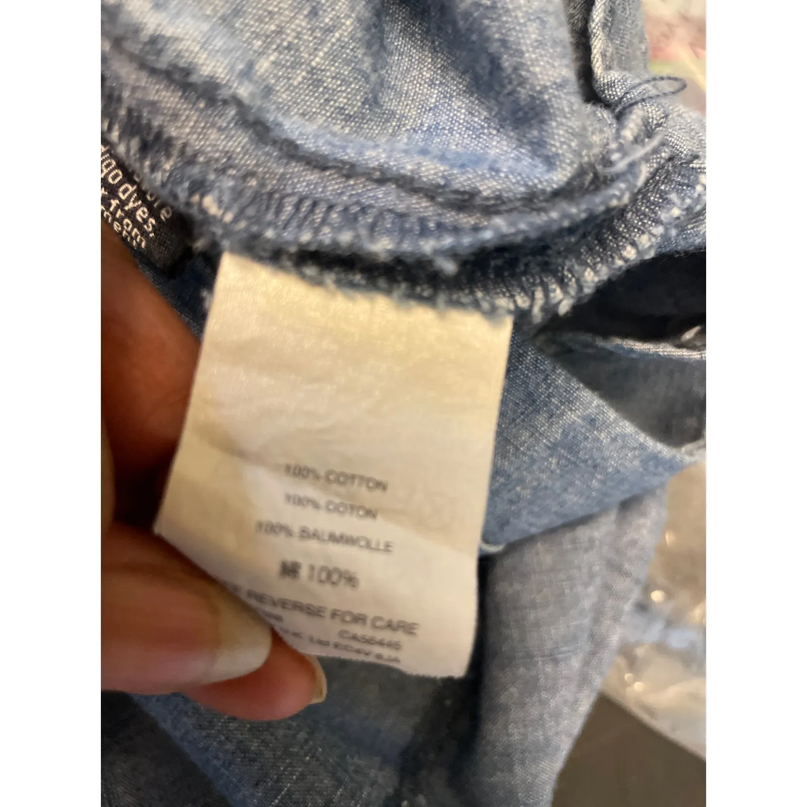 J. Crew Chambray Skirt - Womens Size 2 - Blue - Image 5