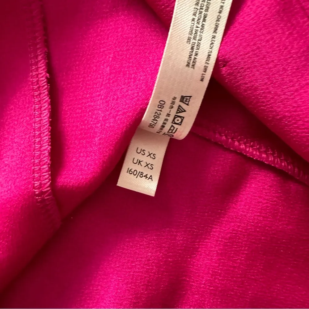 FREE PEOPLE Intimately Toss it On Strapless Tube Top Hot Pink  XS - Image 3