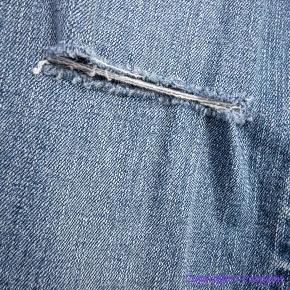 NEW Madewell 10"‎ High-Rise Skinny Jeans in Foregate Wash: Knee-Rip Edition, 28 - Image 5