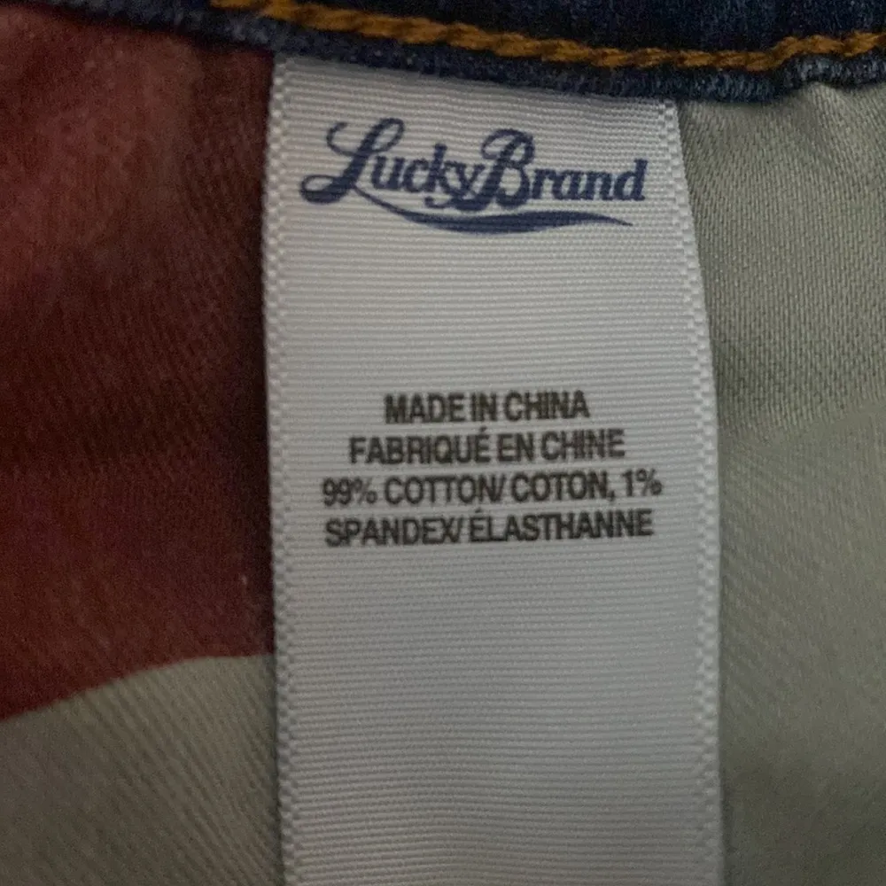 LUCKY BRAND womens low rise blue Charlie Capri stretch jeans size 6/28 - Image 11