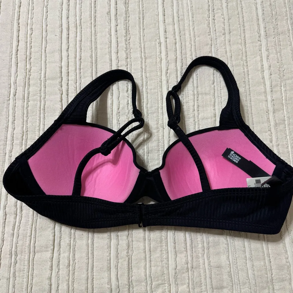 NWT Pink VS Ribbed Pushup Bikini Top - Image 2