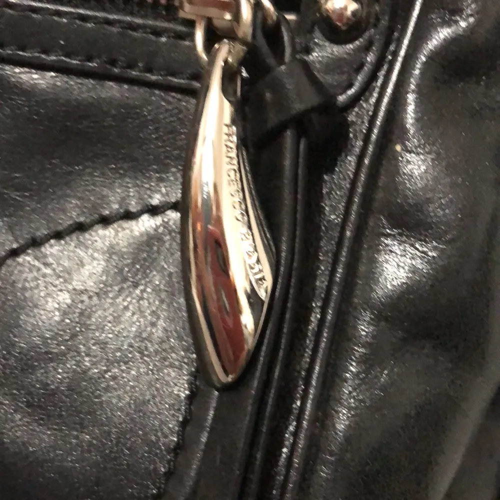 Francesco Baisia Leather Shoulder Bag. Like new. - Image 3