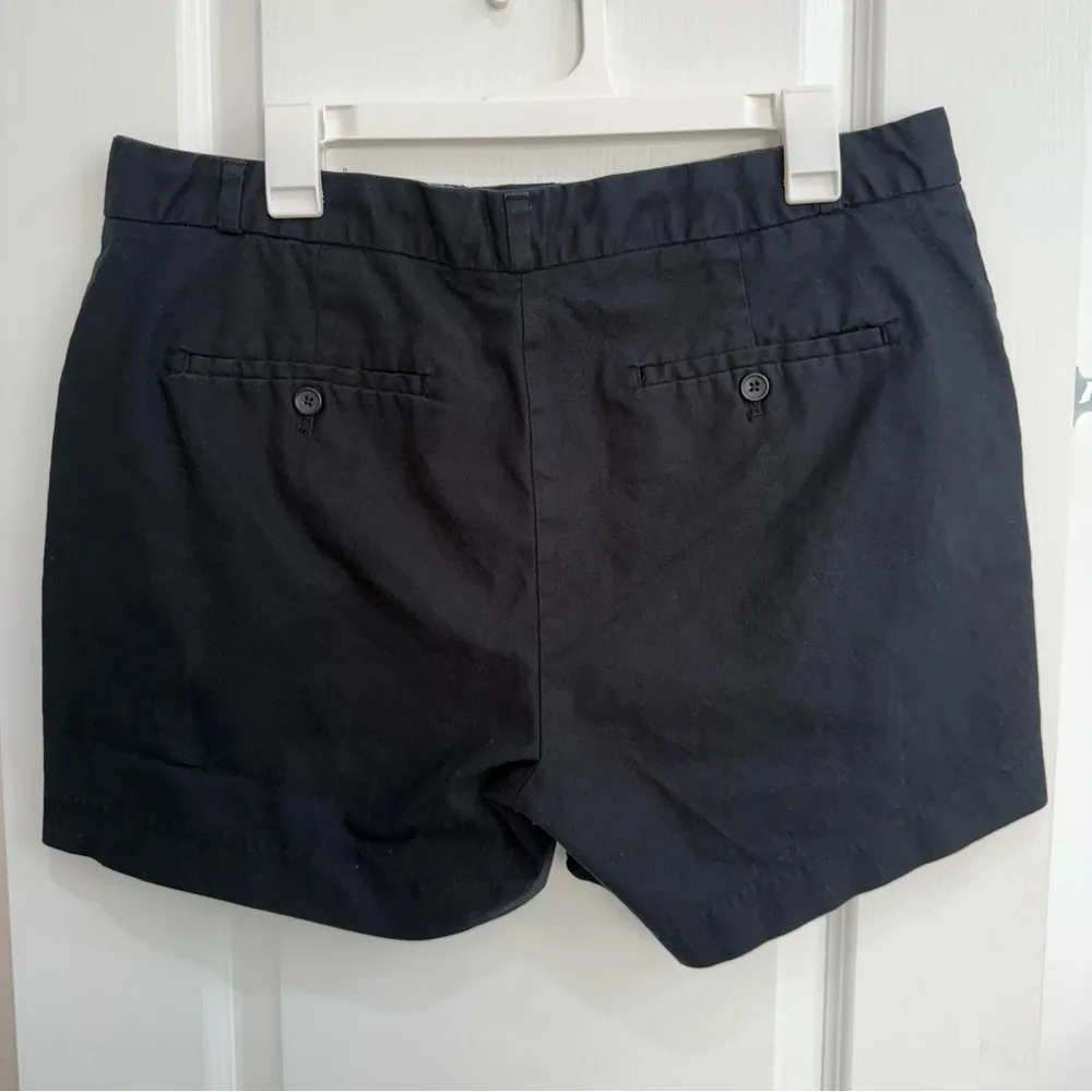 Pique Size 14 Black Women's Chino Shorts - Image 2