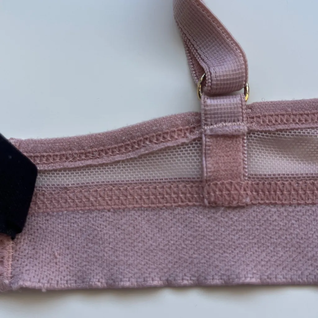 Pepper Mesh All You Bra in Sienna Rose Size 34A Pink - Image 13