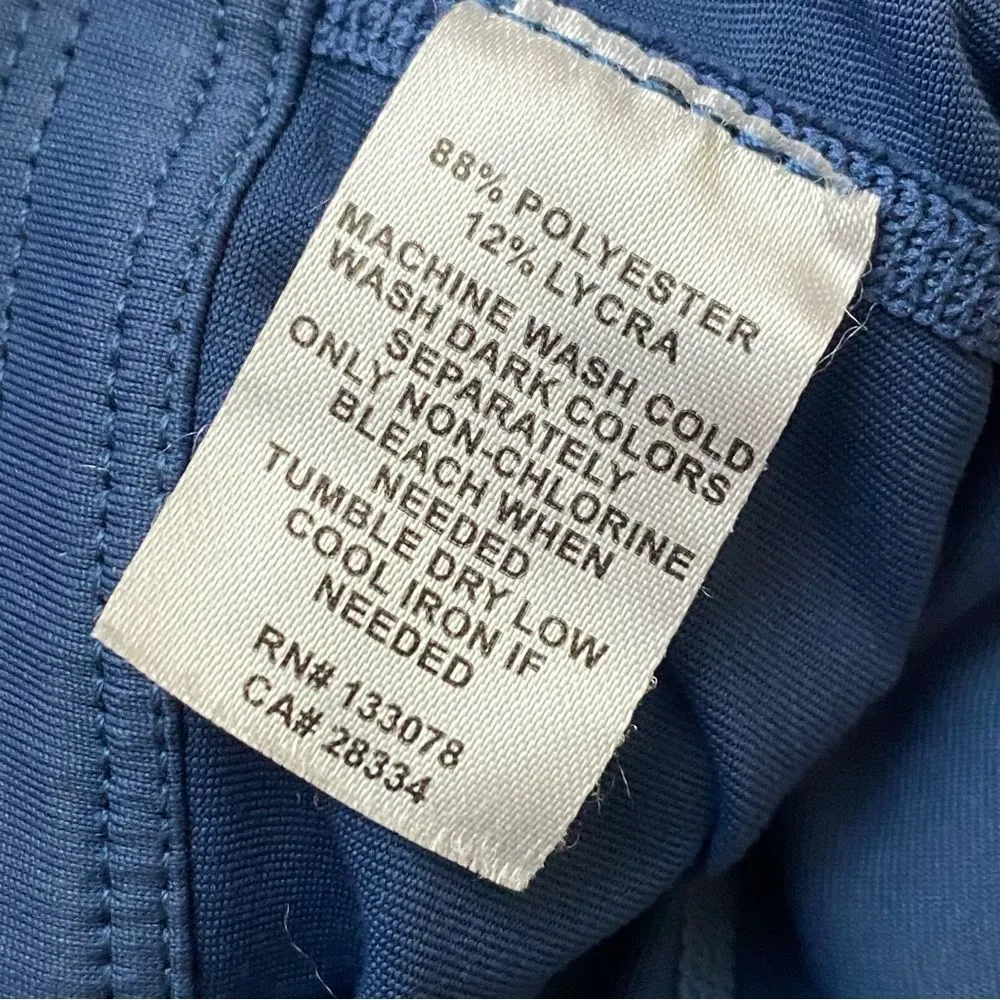 Lucky in Love  Eyelet Blue Tier Athletic Skirt Size Small - Image 6