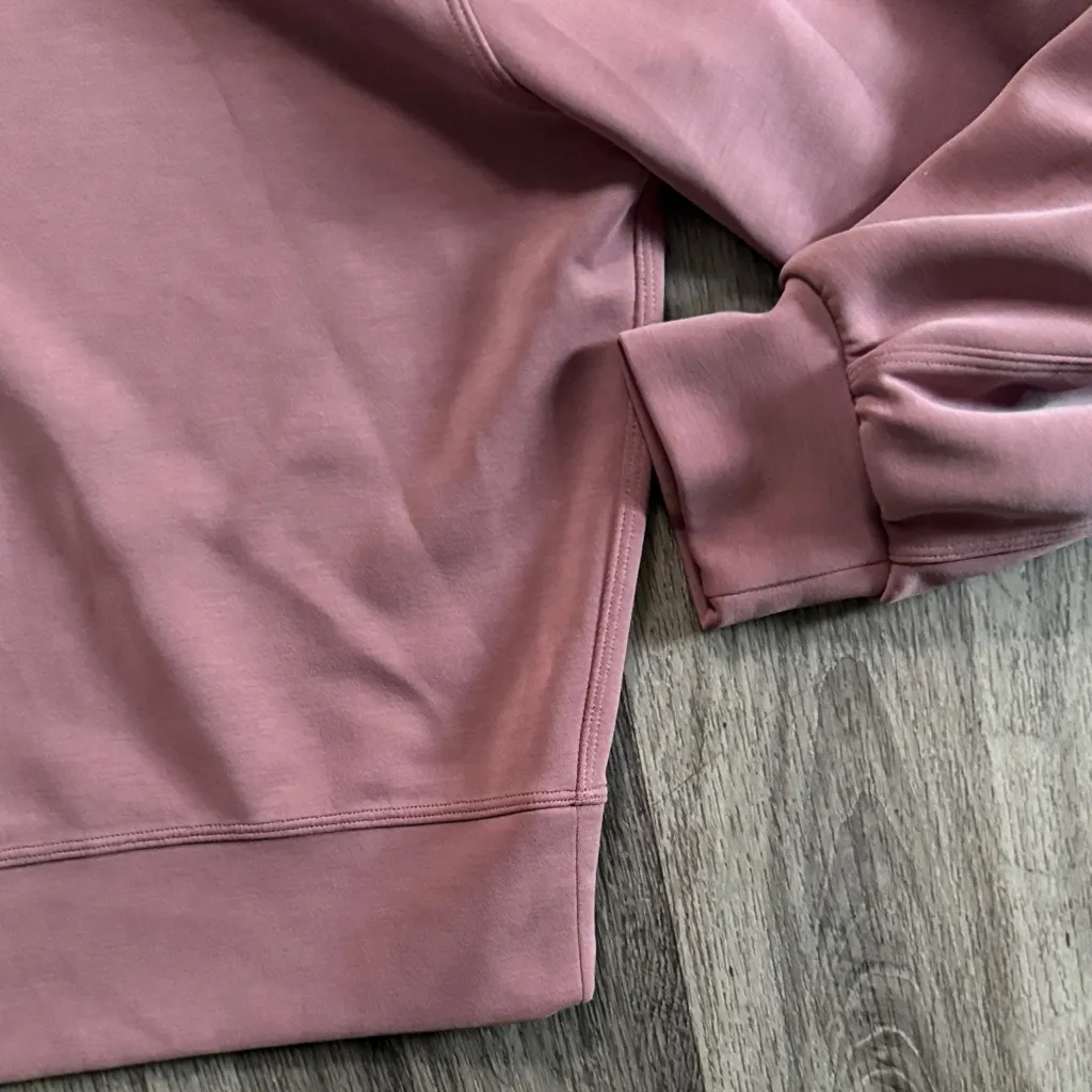 Lululemon Athletica Mauve Crew Neck Sweatshirt Oversized Boxy softstreme - Image 5