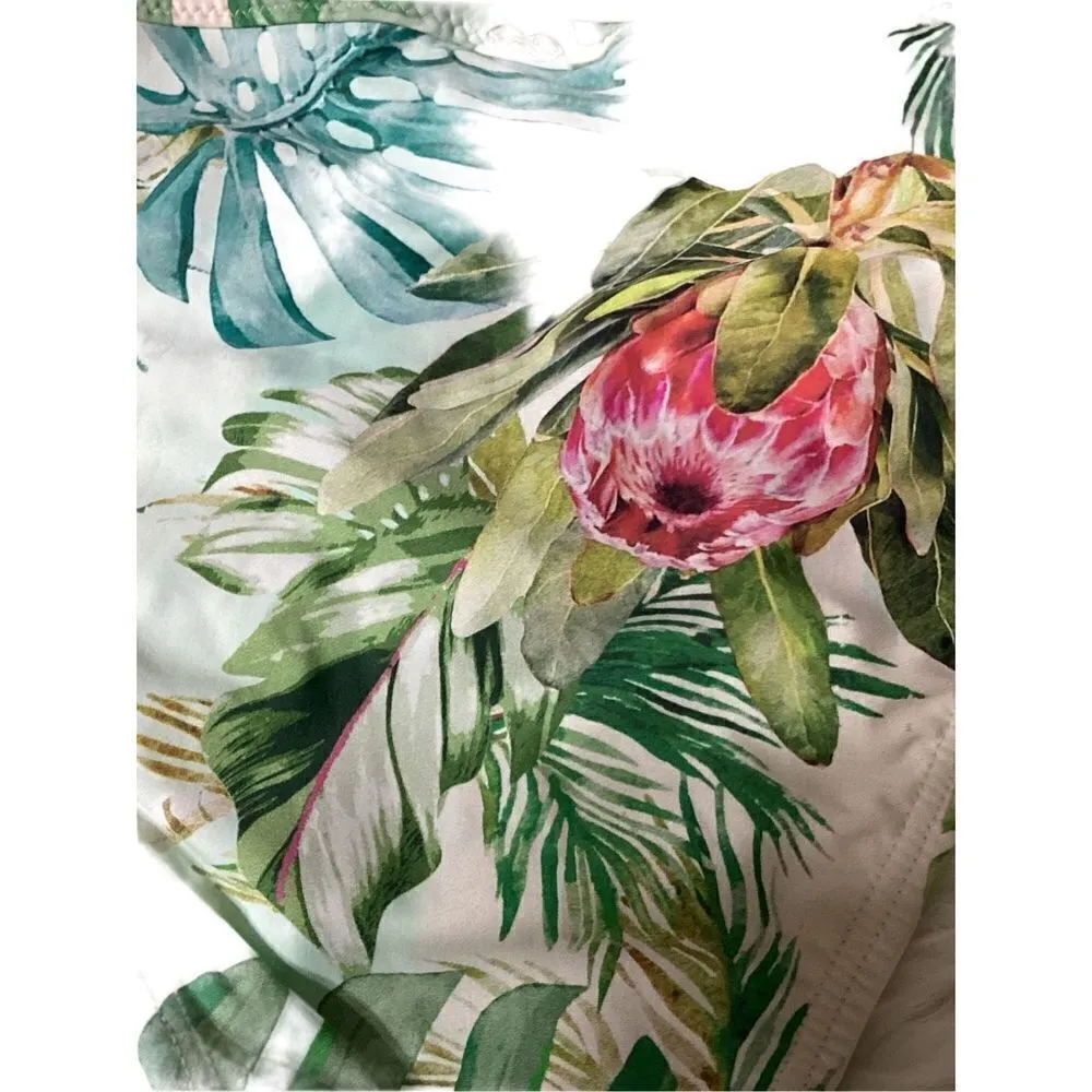 New Pilyq tropical high waisted bikini bottom. Medium - Image 7