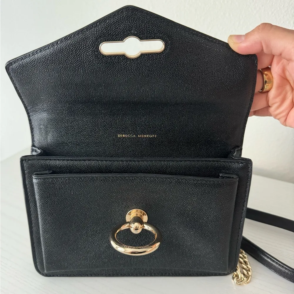 Black Leather Crossbody - Image 4