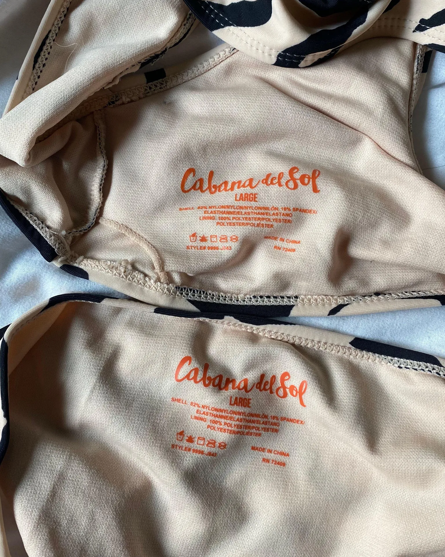 Tiger Print  Bikini - Image 5