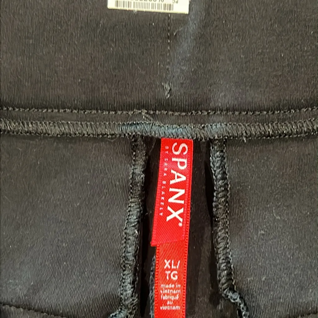 SPANX Ponte Slim Straight Pant XL Classic Black Supersmooth PerfectFit Pants - Image 7