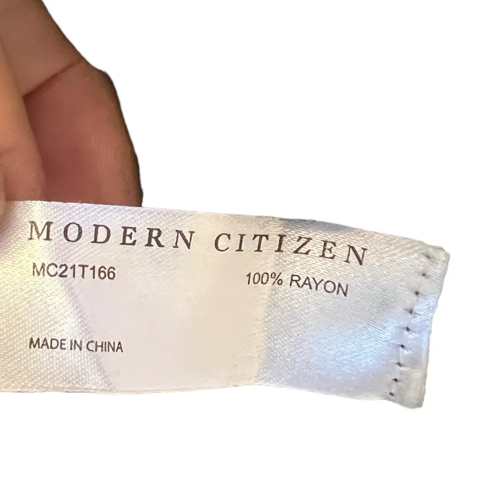 Modern Citizen Black Top with Tie nwot - Image 7