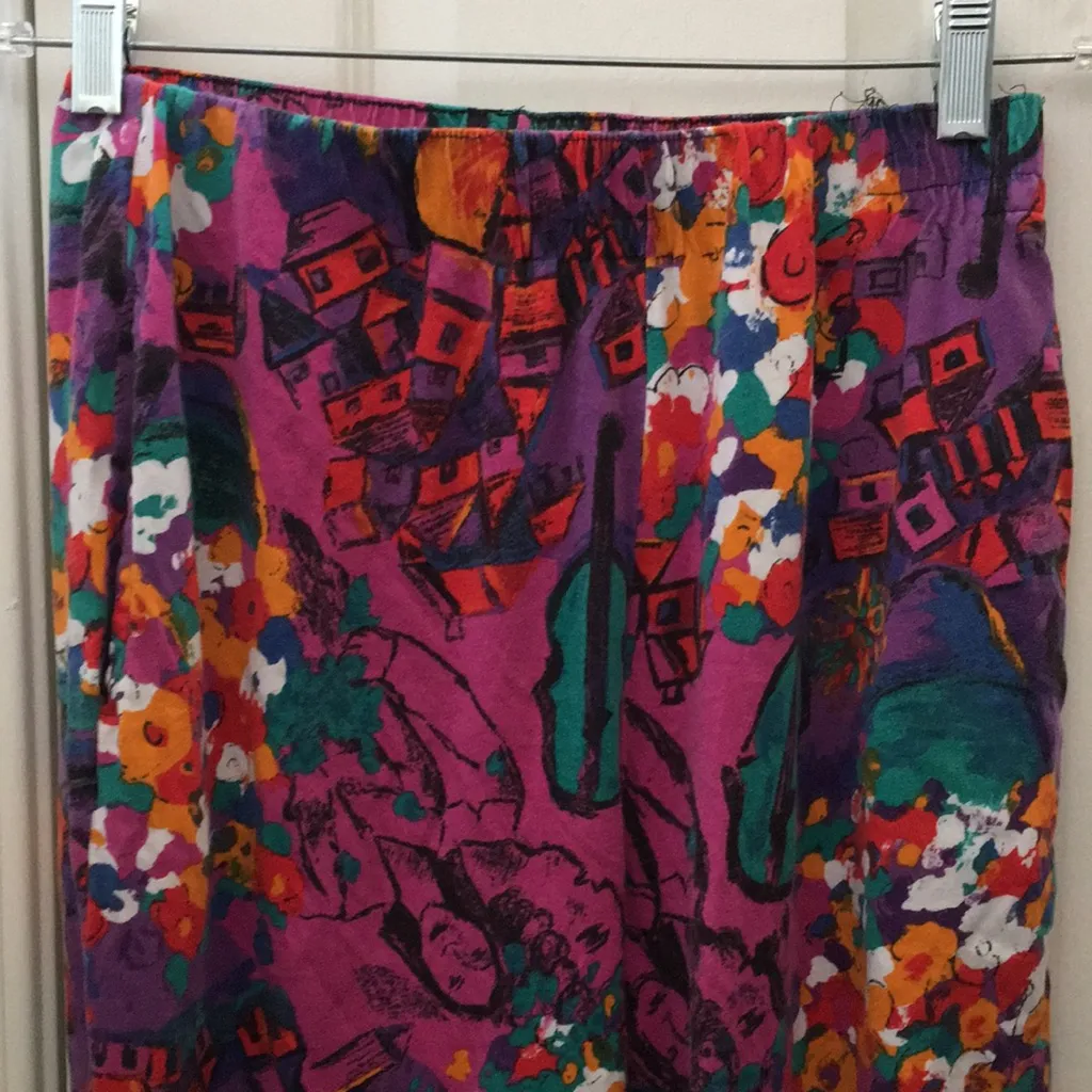 FINAL MARKDOWN Carole Little print slacks (PS) Size undefined - Image 3