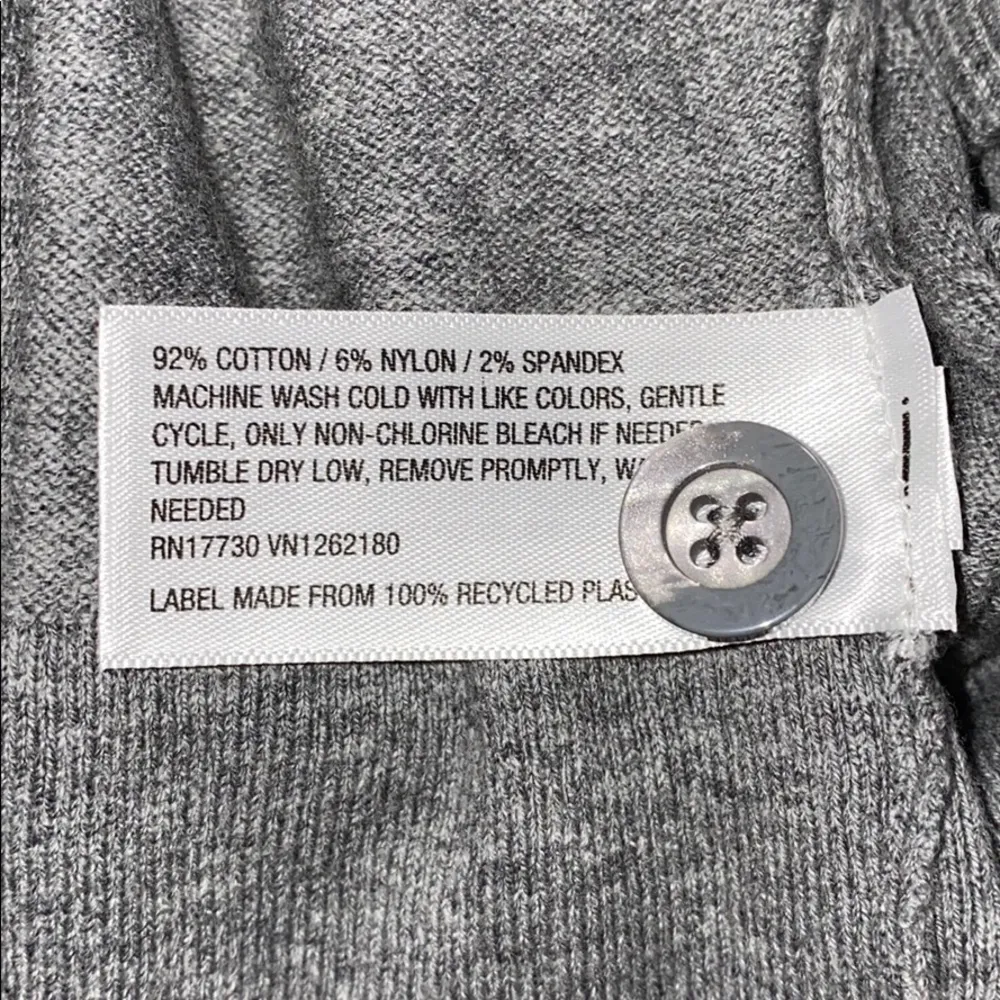 A new day gray small womens five button cardigan - Image 4