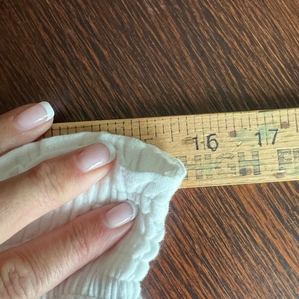 Monrow NWT Women's Cotton Gauze Smocked Wide Leg Pants Resort Beach Summer SZ XS White - Image 11