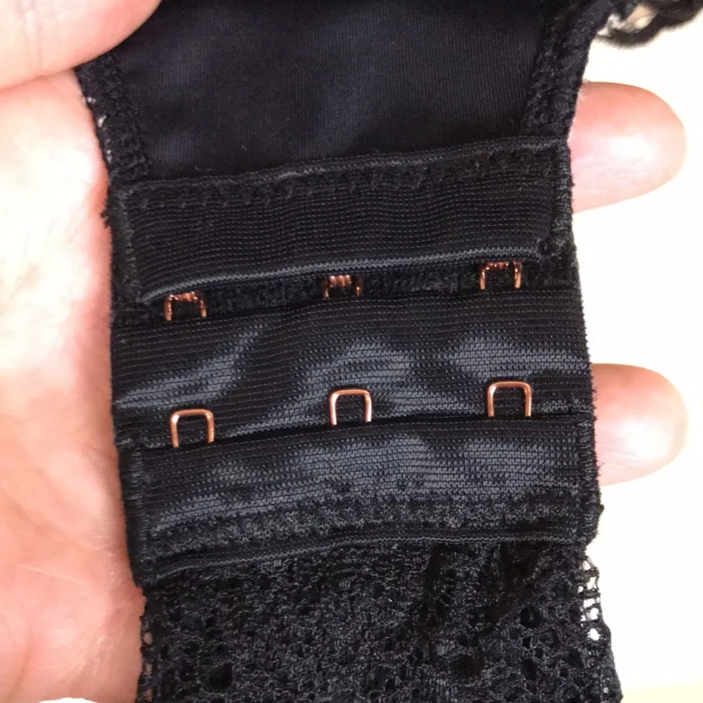 Piney Women’s Sculpting Black Beige Lace Cheeky Intimate Shapewear Body Suit Size L - Image 7