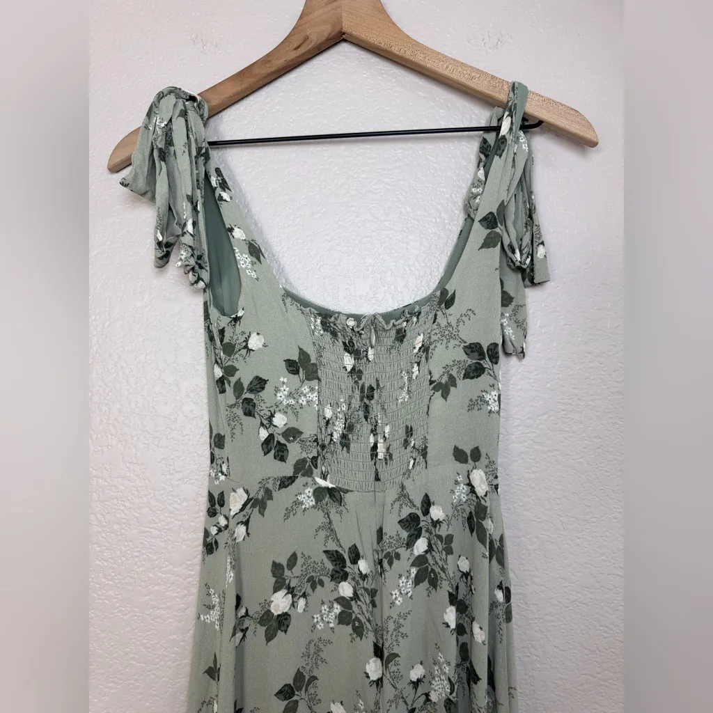 Reformation Twilight Floral Midi Dress in Verde size 2 $278 Tell Me Lies - Image 13