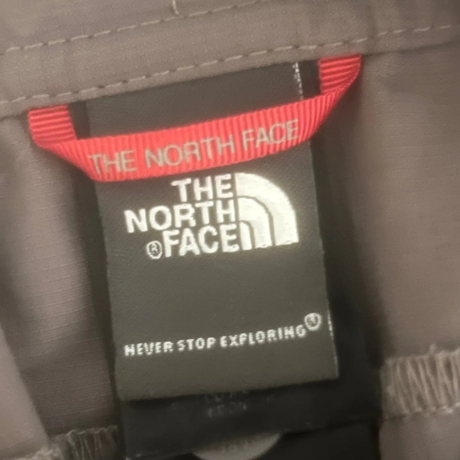 The North‎ Face Women's Nylon Outdoor Hiking Pants Gray Drawstring Pockets  8 - Image 11