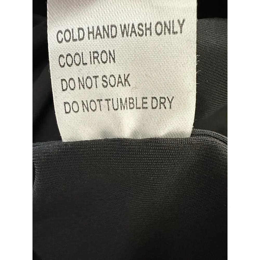 Princess Polly Black Violet Velvet Burnout Button Down Mini Dress Size 10 - Image 7