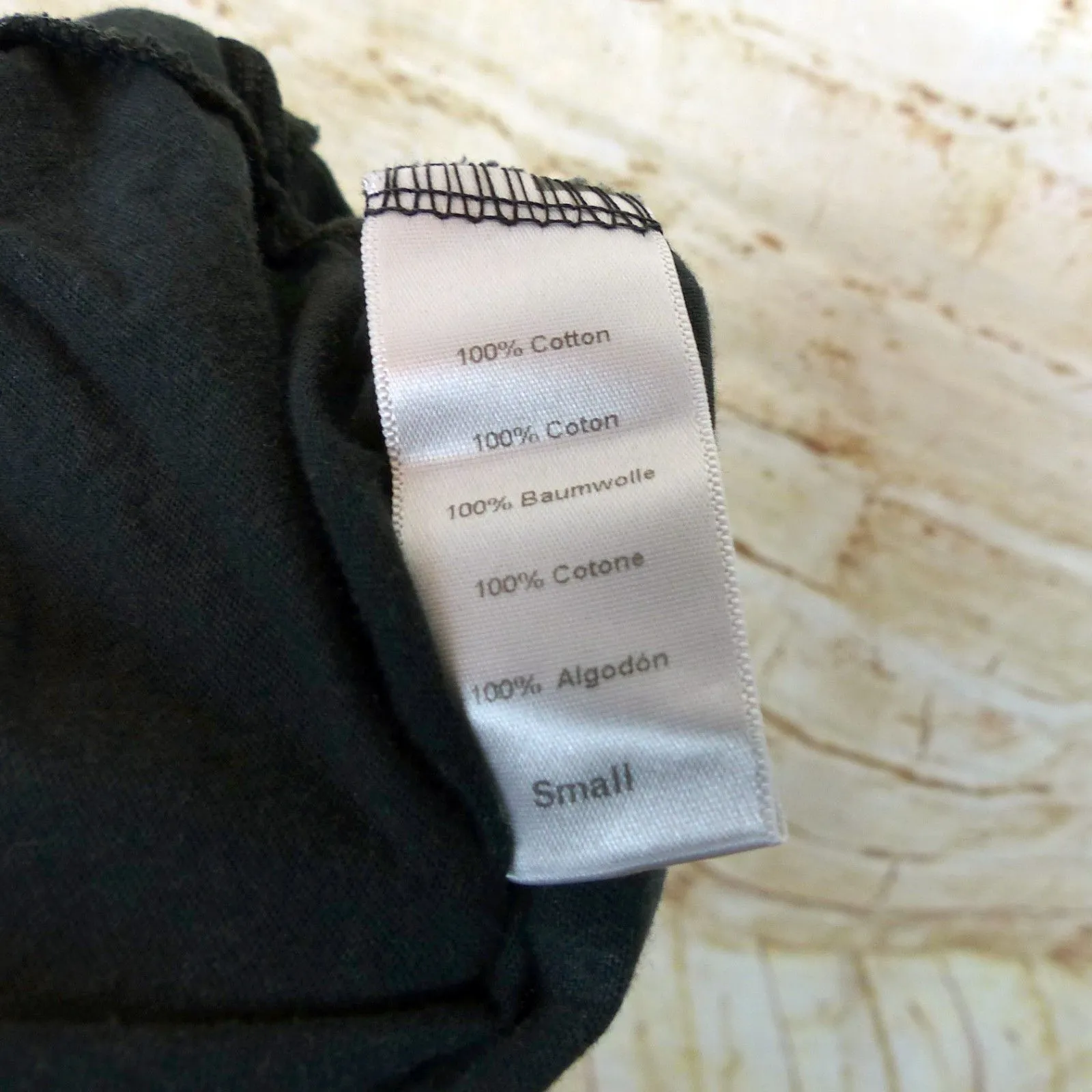 Project Social T Shirt Women S Relaxed Black Paisley Long Sleeve USA Boho Rock - Image 10