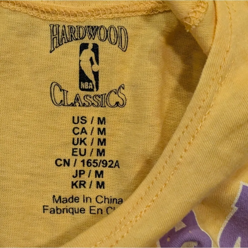 LA Lakers NBA Basketball Champs Tank Top Shirt Womens M Medium NWT Yellow - Image 5