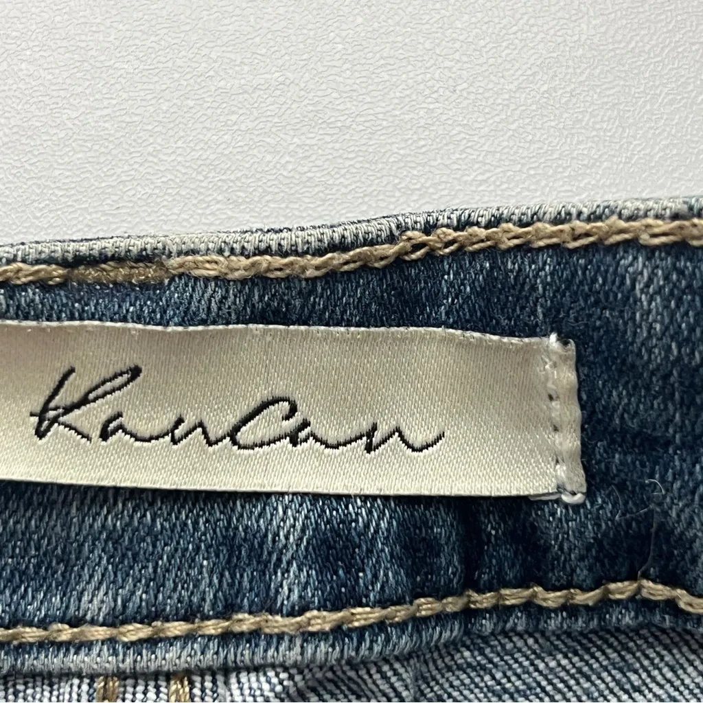 KanCan Women's Blue Straight Leg Jeans Size 26 - Image 6