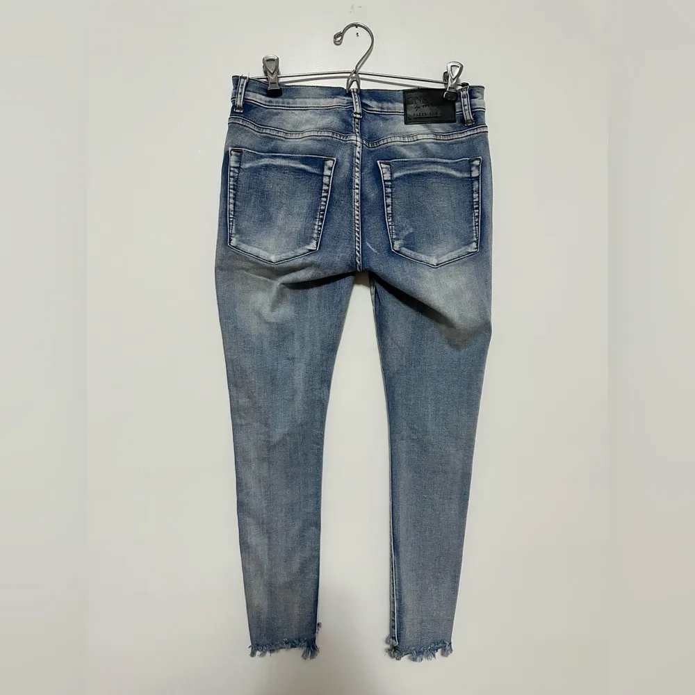 One Teaspoon Freebirds II Low Waist Skinny Denim Cobaine 28 - Image 6