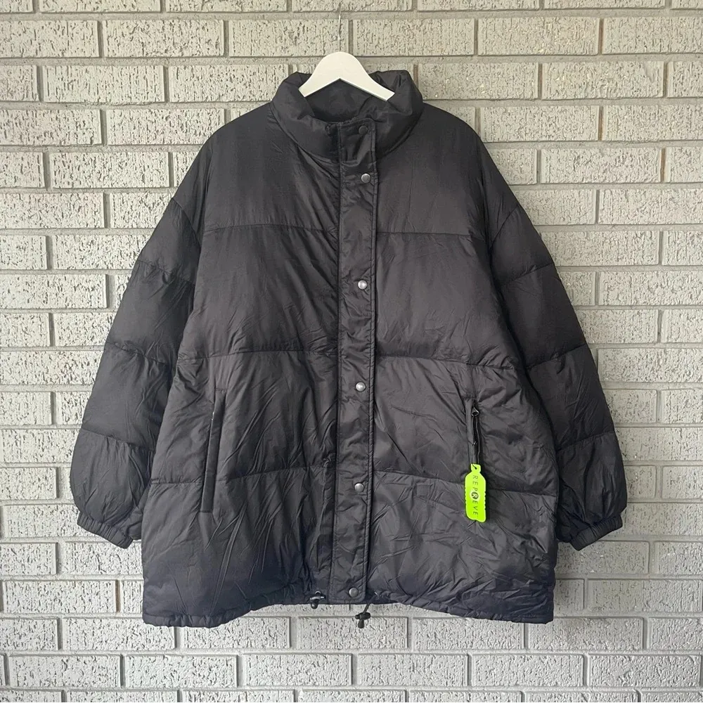 NWT Isabel Marant Etoile Black Dilys Puffer Jacket Size 42 - Image 4