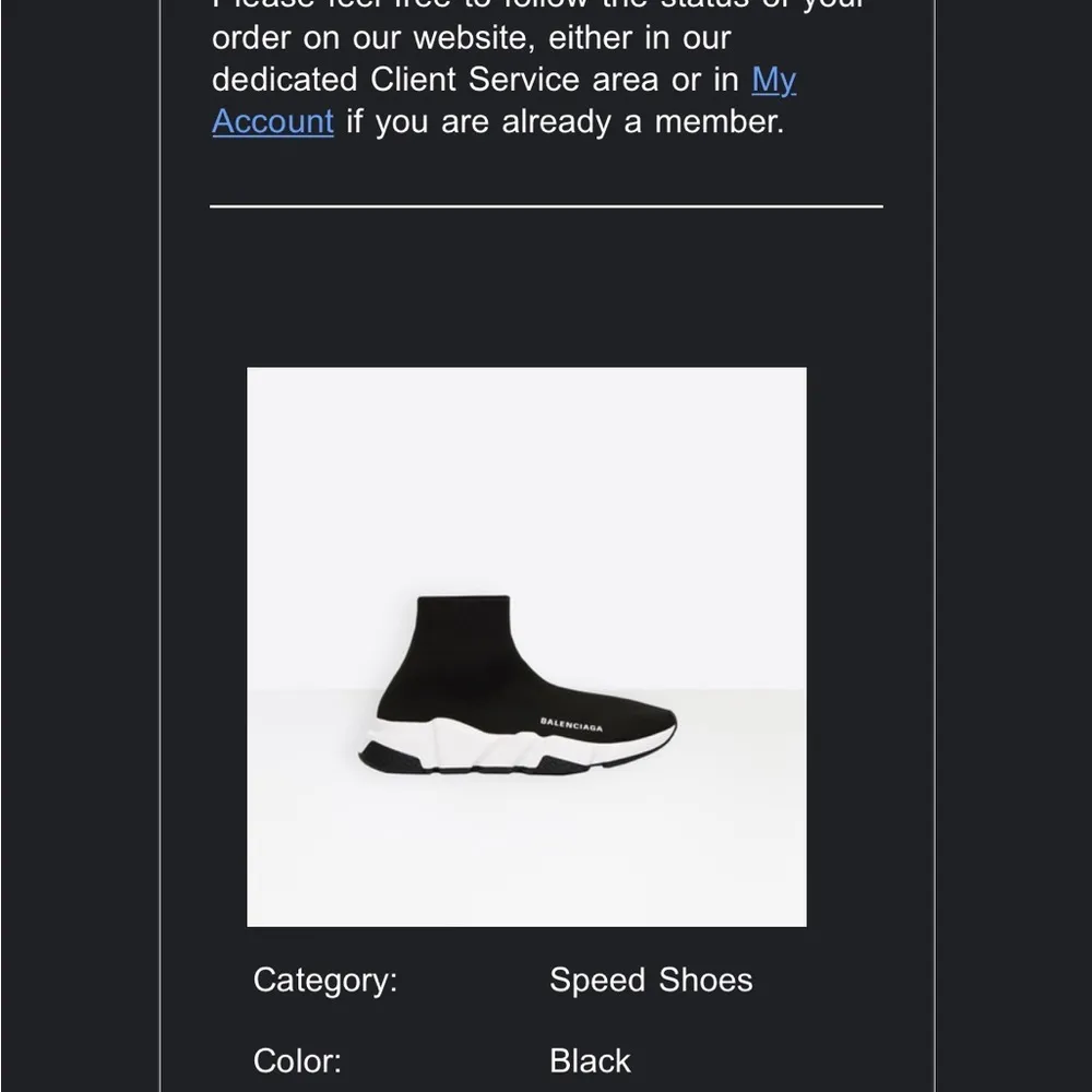 Authentic Balenciaga Sock 🧦 Shoe 👟 - Image 7