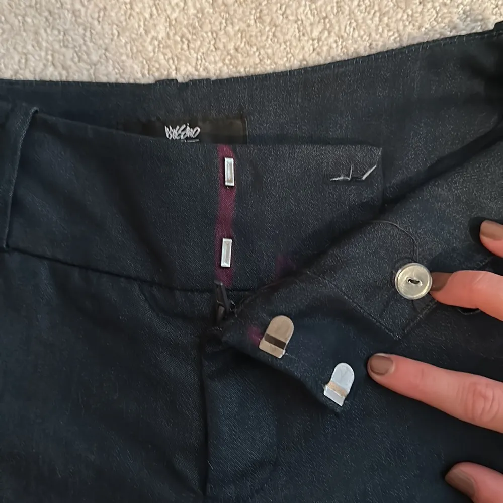 Vintage Mossimo trousers in navy blue size: 2 - Image 2