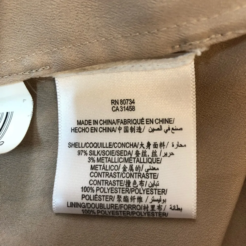 BCBGMaxAzria Inga One-Shoulder Silk Dress - Image 9