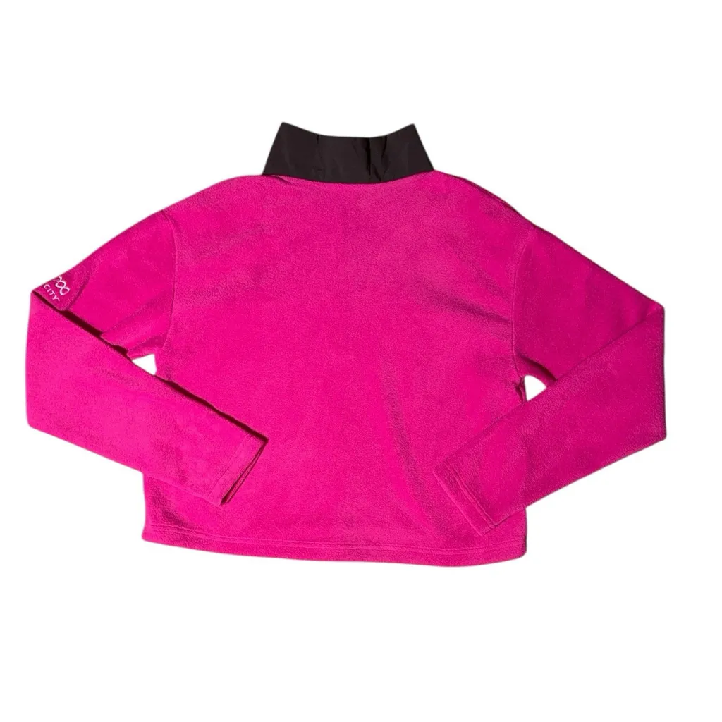 Helly Hansen NWT Womens Cropped Polartec Daybreaker Fleece Pink S “PARK CITY” - Image 2