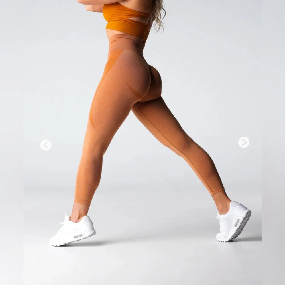 NVGTN Terracotta Contour Seamless Leggings Size Small - Image 2