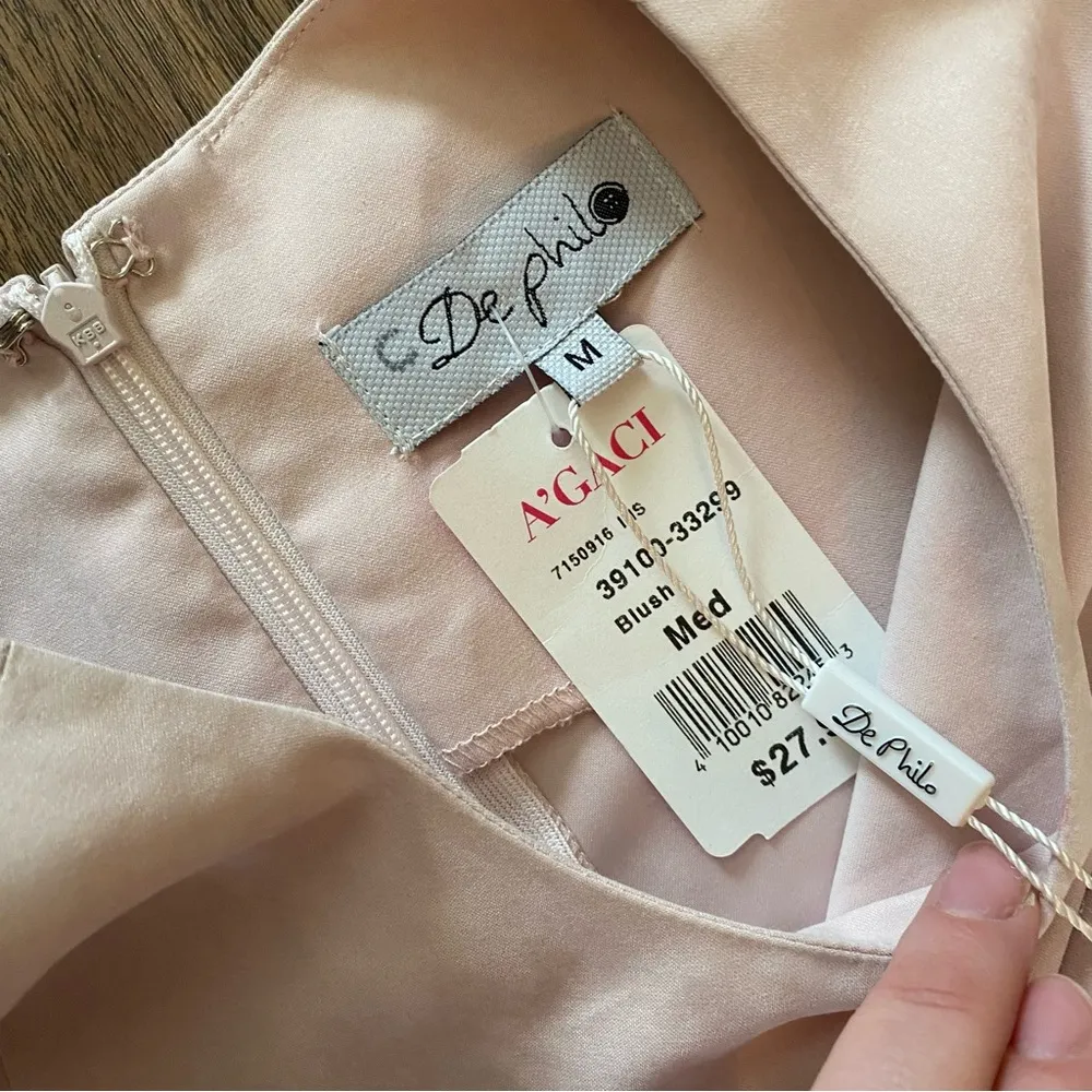 De Philo Chic Pink Casual Dress NWT‎ Size M - Image 3