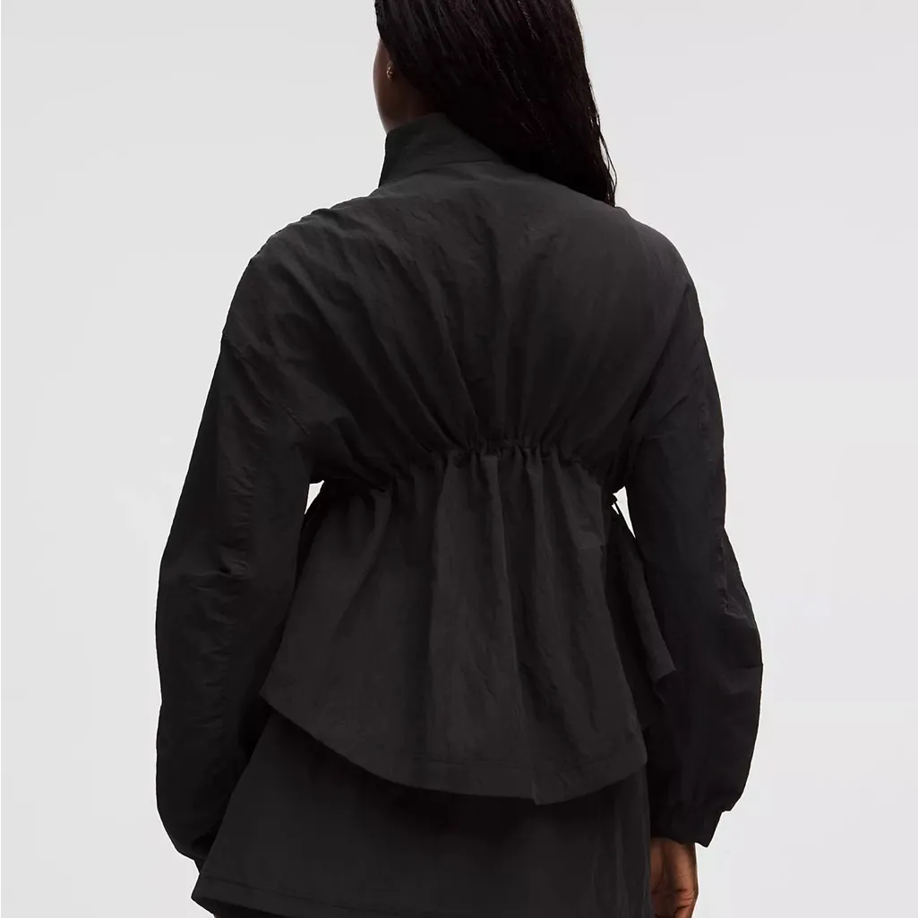 NWT LULULEMON - Crinkle Nylon Cinchable Jacket - $148 - Size M - Image 3