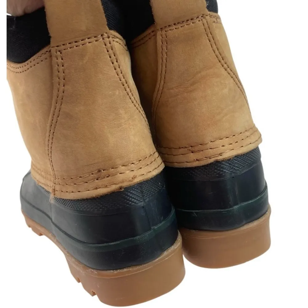 Lands’ End Duck Boots Women’s Size 6 Ankle Rain Waterproof Snow Winter Lace Up - Image 7