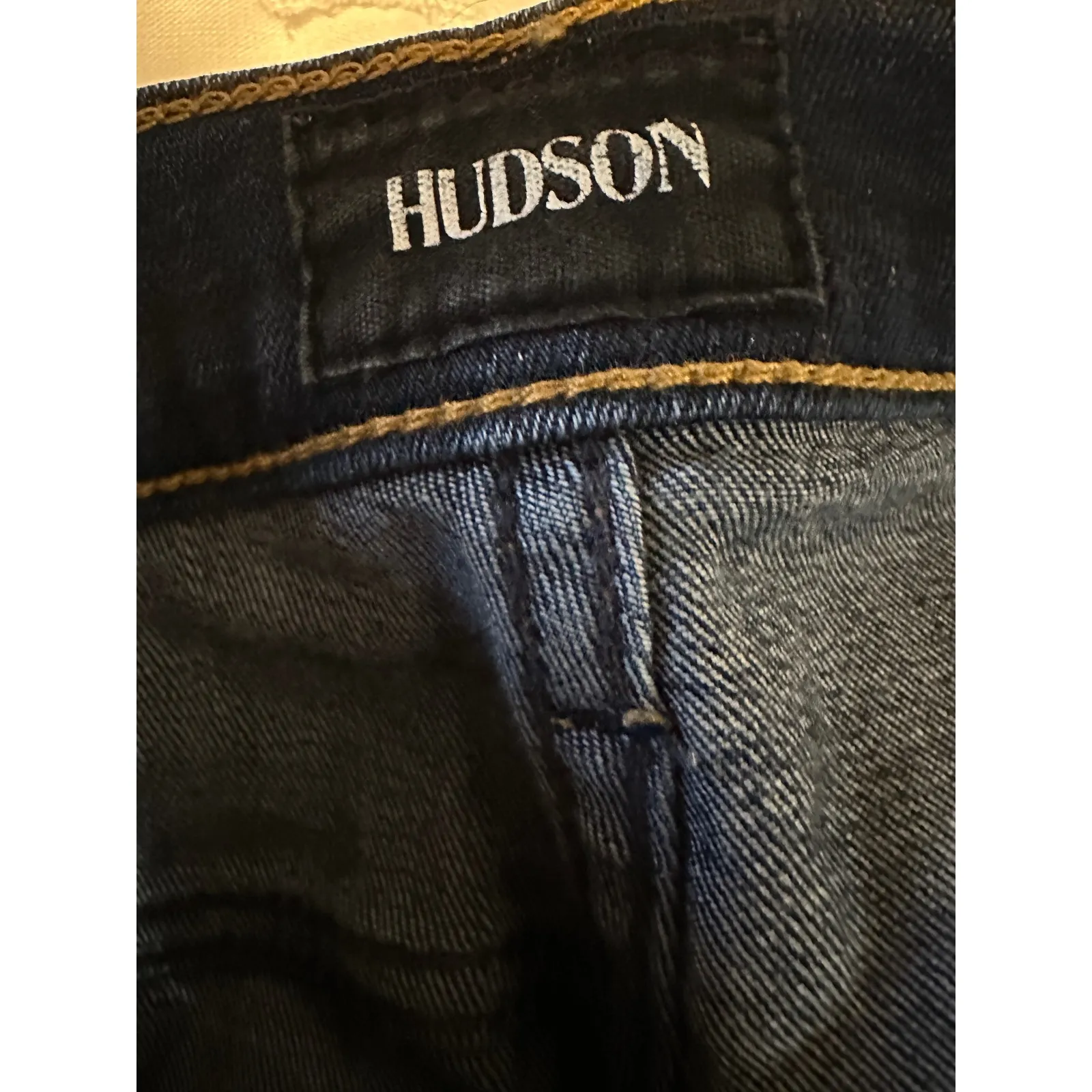 HUDSON Women's High Rise Skinny Jeans‎ Dark Wash Denim Size 29 Blue - Image 13