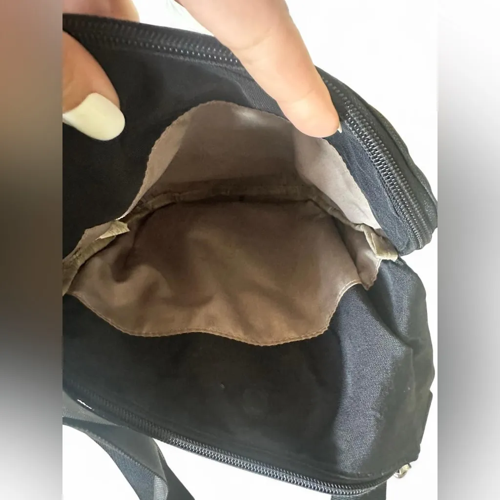 Baggallini Pocket Crossbody Bag – Black Nylon - Image 5