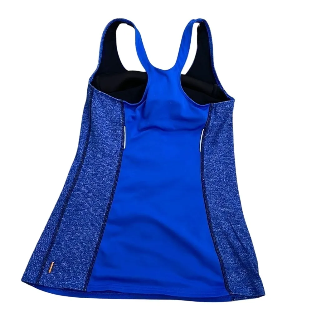 2 Lucy Activewear Yoga Sports Tank Tops Lime‎ Green Royal Blue Size XS - Image 3