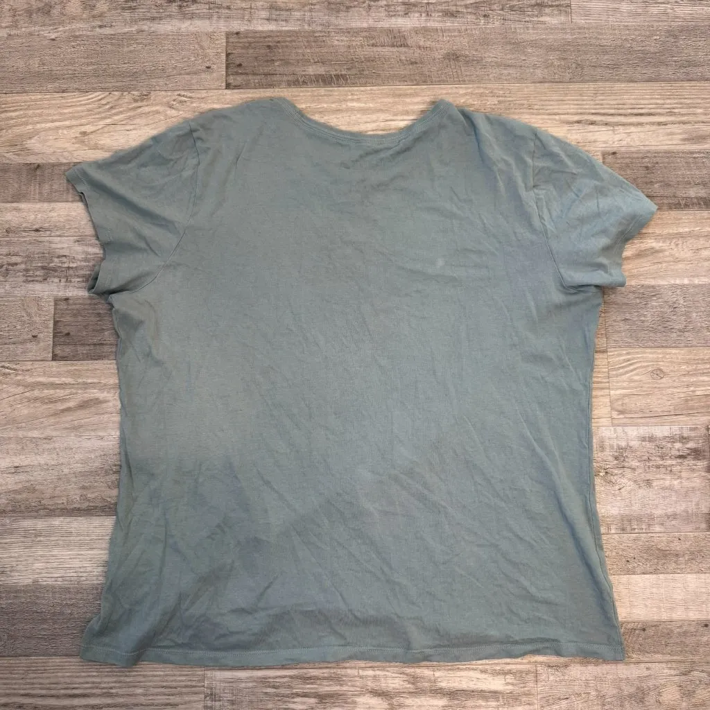 Life Is Good blue wave crusher tee short sleeve crewneck womens XXL E13 - Image 7