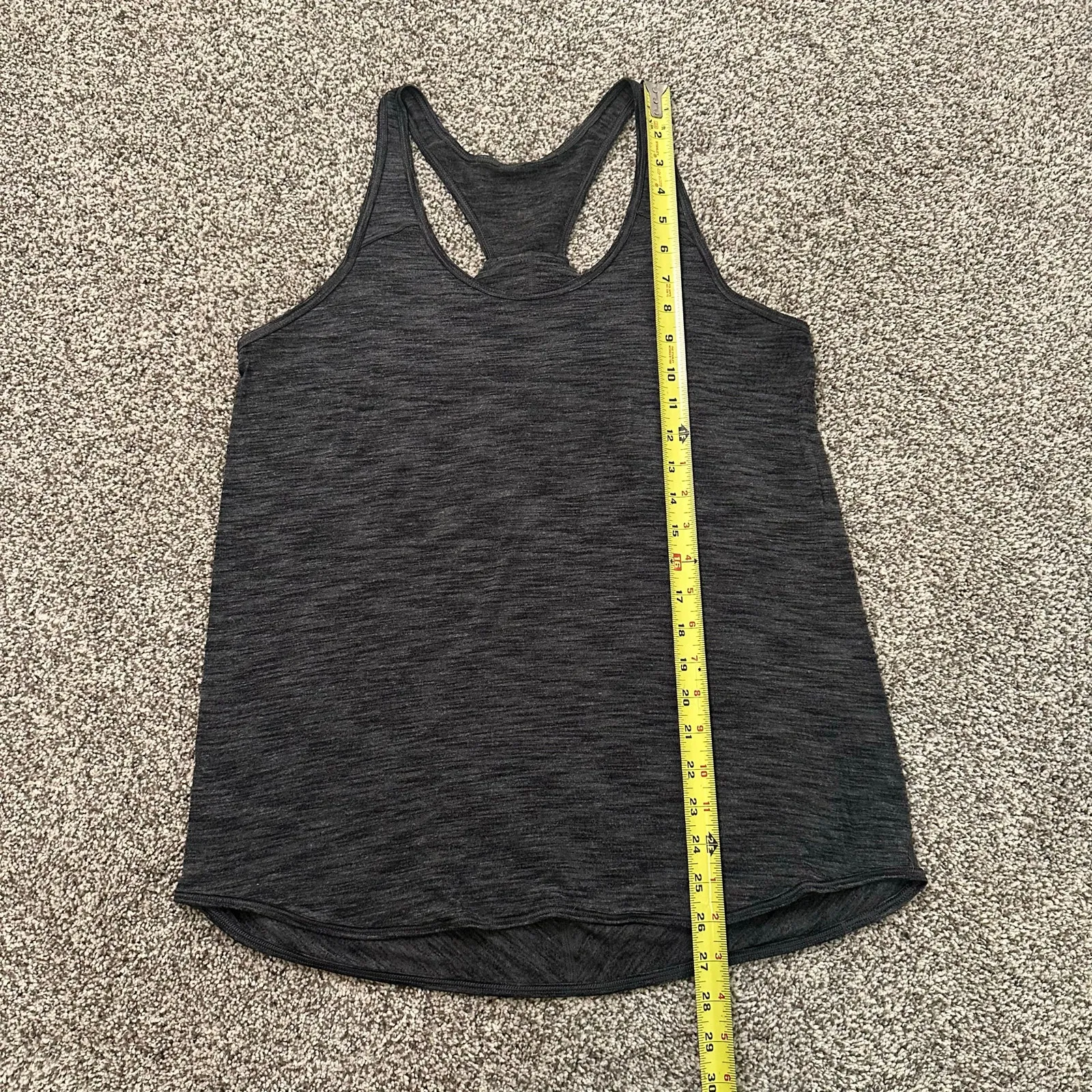Lululemon dark heather gray tank top - Image 8
