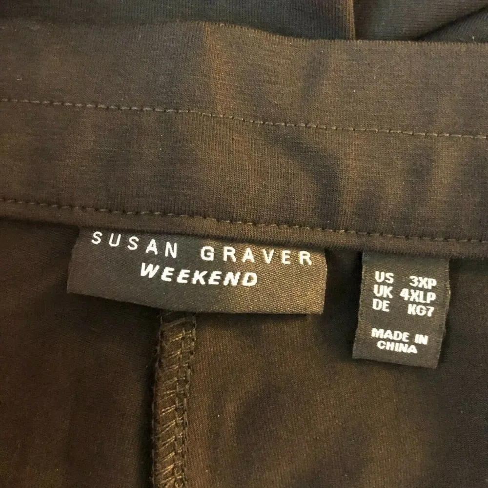 Susan Graver Petite Weekend Stretch Crop 3XP - Image 4