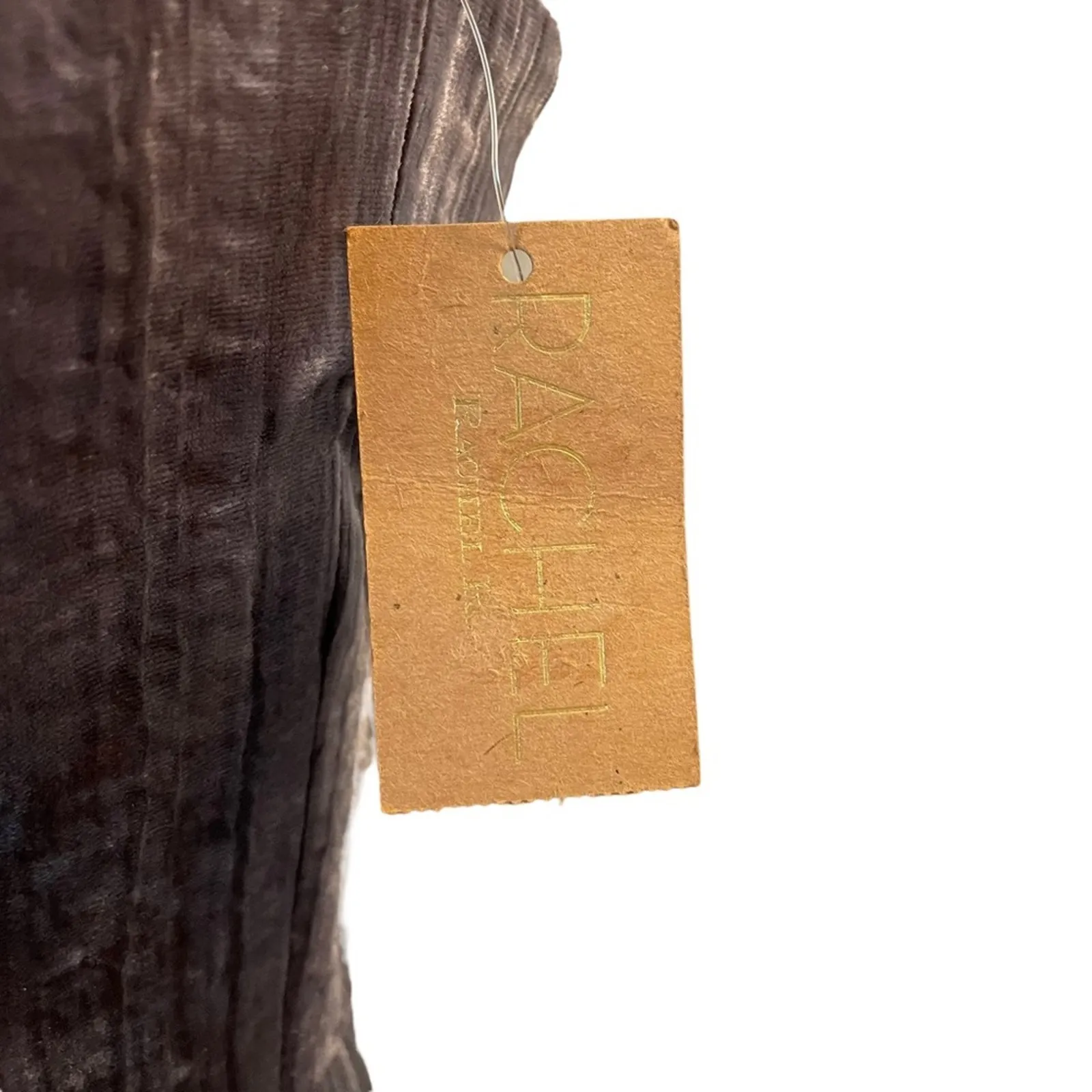 NWT RACHEL Rachel Roy Strapless Purple Velvet Wrap Style Dress Formal Womens 0 - Image 6