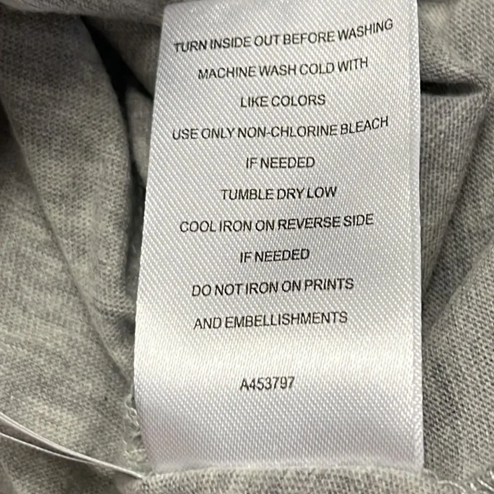 NFL New Orleans Sunday Football Women’s Short Sleeve Heather Gray T-Shirt-Large - Image 13