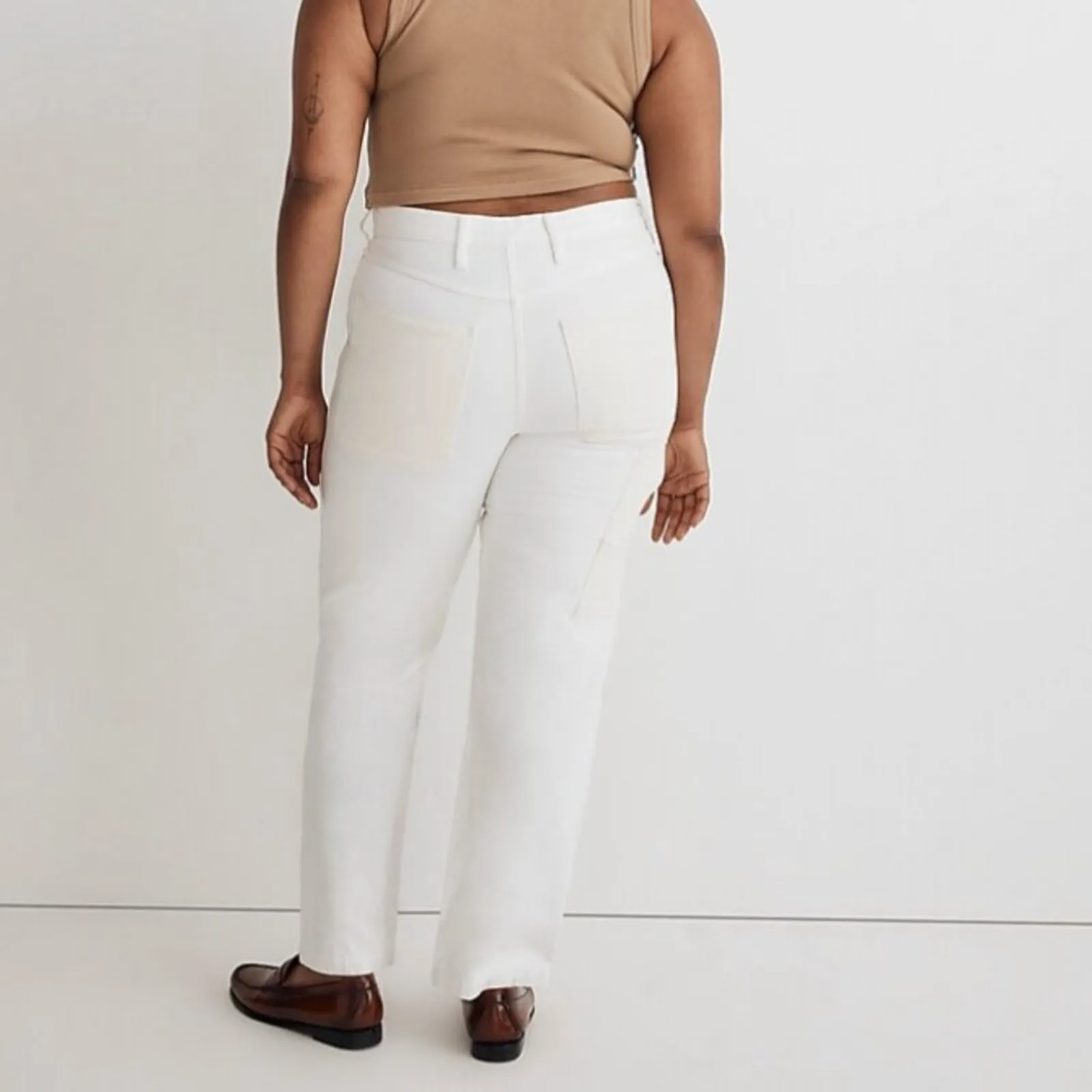 Madewell The '90s Straight‎ Jean: Two-Tone Workwear Edition Size 33 - Image 3